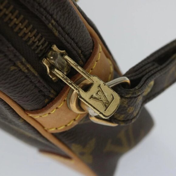 LOUIS VUITTON Monogram Marly Dragonne GM Clutch Bag M51825 LV Auth 57439 - Picture 10 of 14